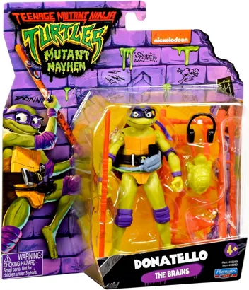 Teenage Mutant Ninja Turtles: Mutant Mayhem 4.25" Michelangelo Figure