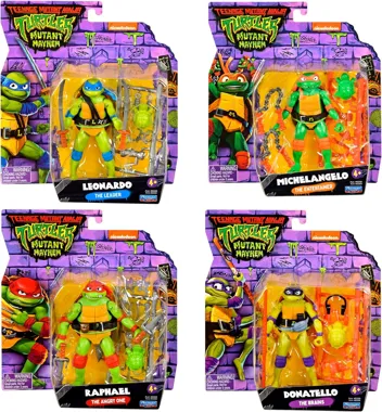 Teenage Mutant Ninja Turtles: Mutant Mayhem 4.25" Michelangelo Figure