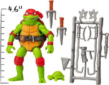 Teenage Mutant Ninja Turtles: Mutant Mayhem 4.25" Michelangelo Figure