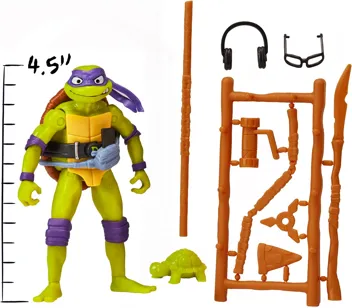 Teenage Mutant Ninja Turtles: Mutant Mayhem 4.25" Michelangelo Figure