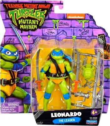 Teenage Mutant Ninja Turtles: Mutant Mayhem 4.25" Michelangelo Figure