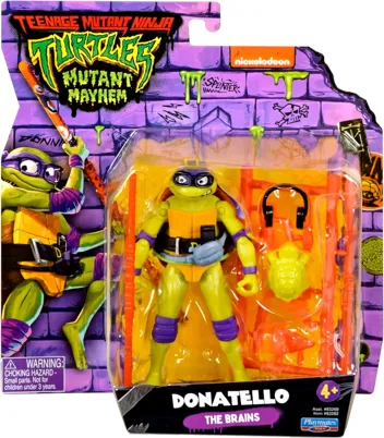 Teenage Mutant Ninja Turtles: Mutant Mayhem 4.25" Michelangelo Figure