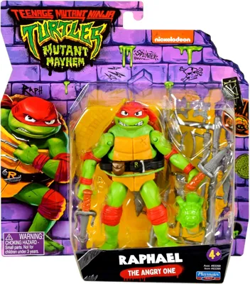 Teenage Mutant Ninja Turtles: Mutant Mayhem 4.25" Michelangelo Figure