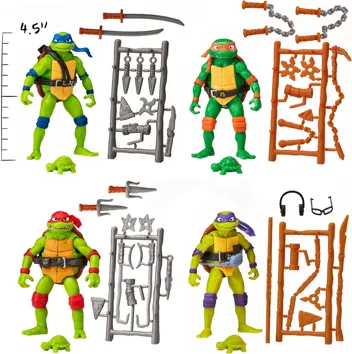 Teenage Mutant Ninja Turtles: Mutant Mayhem 4.25" Michelangelo Figure