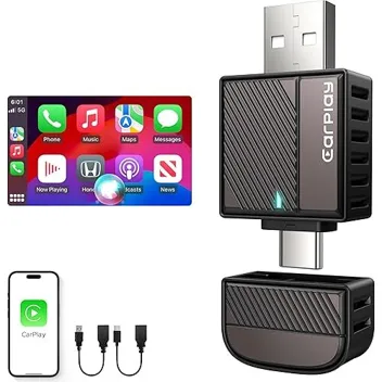 ByteWave Wireless CarPlay Car Adapter (For Cars w/ CarPlay)