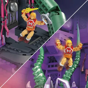 Mega Masters of The Universe Snake Mountain Building Set