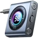 Joyroom JR-CB2 Pro Aux Bluetooth 5.4 Car Adapter with Bass Button