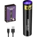 Darkbeam 395nm UV Blacklight USB-C Rechargeable Flashlight