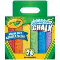 Washable Sidewalk Chalk in Assorted Colors (24-Count)