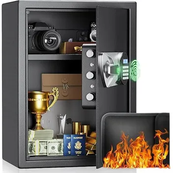 BlackSmith 1.8cu ft Biometric Fingerprint Safe Box