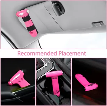 Motorbuddy Car Safety Hammer Seatbelt Cutter