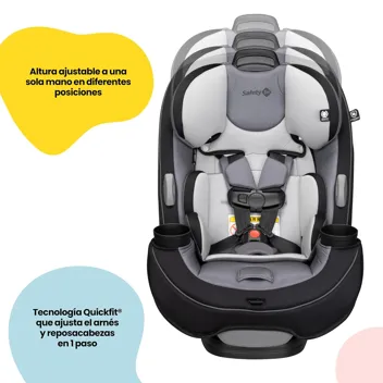 Safety 1st Grow and Go Comfort Cool All-in-One Convertible Car Seat (Tide Pool)