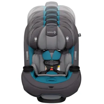 Safety 1st Grow and Go Comfort Cool All-in-One Convertible Car Seat (Tide Pool)