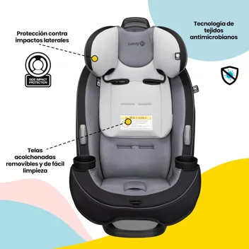 Safety 1st Grow and Go Comfort Cool All-in-One Convertible Car Seat (Tide Pool)