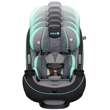 Safety 1st Grow and Go Comfort Cool All-in-One Convertible Car Seat (Tide Pool)