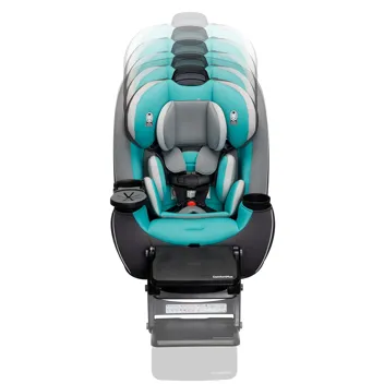 Safety 1st Grow and Go Comfort Cool All-in-One Convertible Car Seat (Tide Pool)