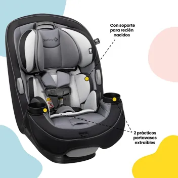 Safety 1st Grow and Go Comfort Cool All-in-One Convertible Car Seat (Tide Pool)