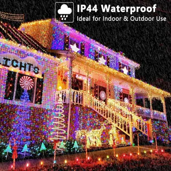 65.67ft 200-LED Color Changing Christmas Lights