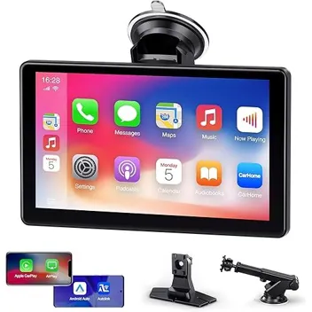 Carmot 9" Touchscreen Apple CarPlay Android Auto Portble Stereo