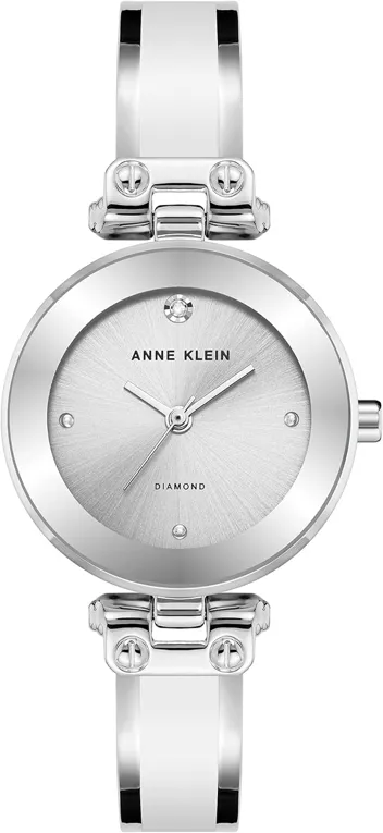 Klein Genuine Diamond Dial Bangle Watch