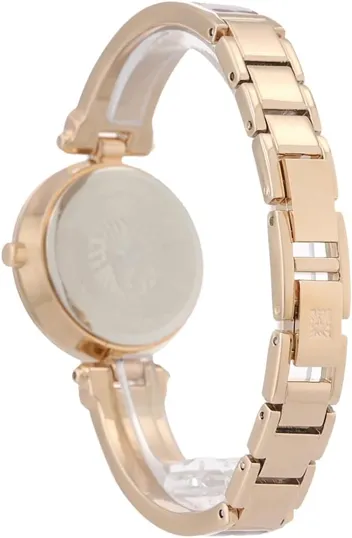 Klein Genuine Diamond Dial Bangle Watch