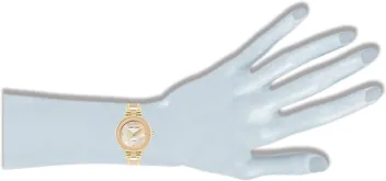 Klein Genuine Diamond Dial Bangle Watch