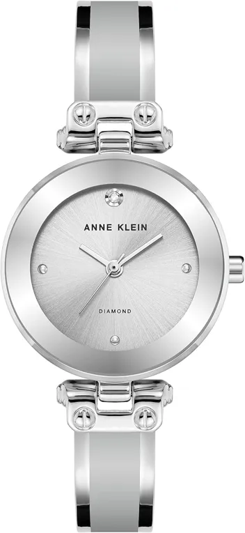 Klein Genuine Diamond Dial Bangle Watch