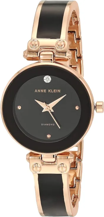 Klein Genuine Diamond Dial Bangle Watch