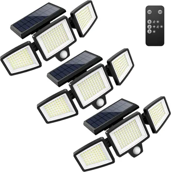 Tuffenough 2500LM 210 LED Solar Outdoor Lights