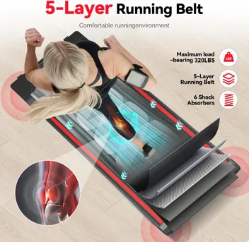 Walking Pad,Under Desk Treadmills for Home,340 Lbs Capacity,3 in 1 Portable Walking Pad