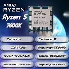 Ryzen 5 7600X