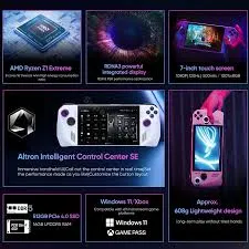 ROG Ally 7" 120Hz FHD 1080p Gaming Handheld