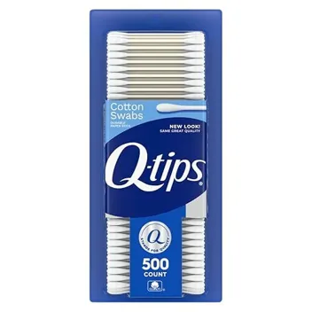 Q-tips 100% Cotton Swabs (500-Count)