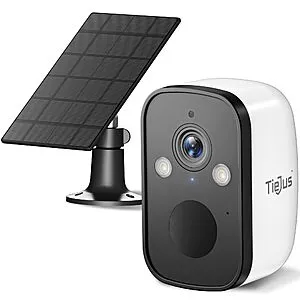 Wirless Outdoor Solar Camera 2K Color Night Vision