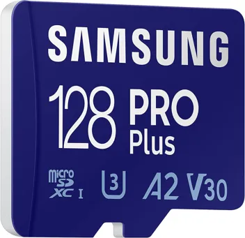 Pro Plus 128GB microSDXC Card (Up to 180MB/s)