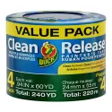 Clean Release 94"x60yd. Blue Painter's Tape (4-Rolls)