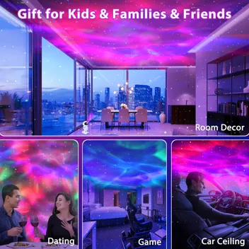 17-Mode Galaxy Nebula Star Projector Night Light