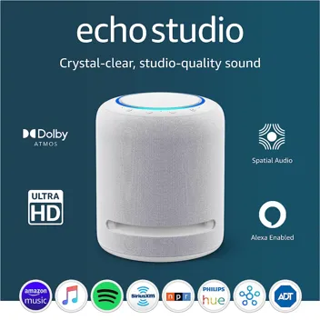 Echo Studio High Fidelity Dolby Atmos Alexa Smart Speaker