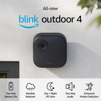 Blink Outdoor 4 1080p Wireless Security Camera (4th Gen)