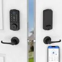 8-in-1 Front Door Smart Lock Set w/ Keypad Door Lock