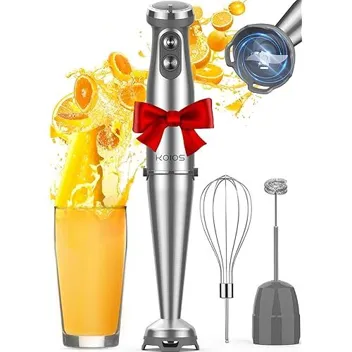 Koios 1000W 3-in-1 12-Speed Immersion Hand Blender