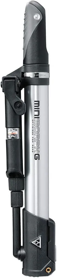 Mini Morph bike Pump with Gauge