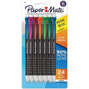 Paper Mate 0.7mm Mechanical Pencils 24-Pack S&S Amazon