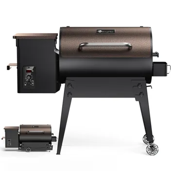 KingChii 456sq in Wood Pellet Grill & Smoker