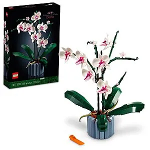 Botanical Collection Orchid Plant Decor Building Set (608-Pieces)