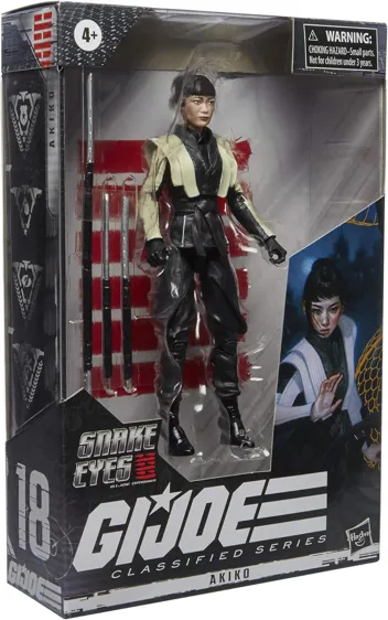 G.I. Joe Classified Series Snake Eyes: G.I. Joe Origins Akiko Collectible Action Figure 18