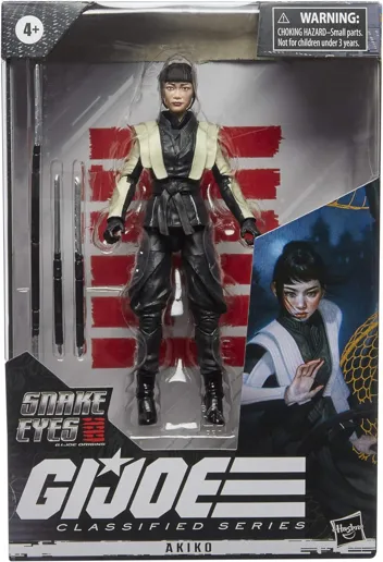 G.I. Joe Classified Series Snake Eyes: G.I. Joe Origins Akiko Collectible Action Figure 18