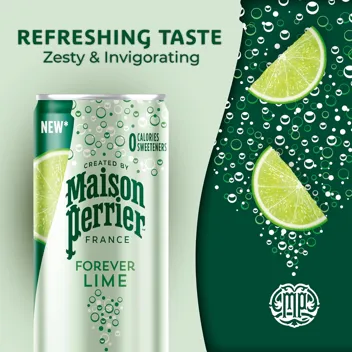 11.15oz Forever Lime Flavored Sparkling Water