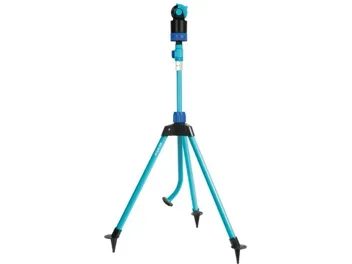 Aqua Joe 4100sq ft 6-Pattern Garden Sprinkler & Mister with Tripod