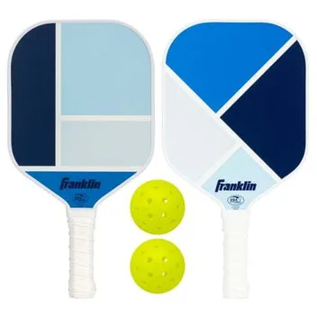 Sports 2x Cove Poly Pickleball Paddle + 2x Balls Set